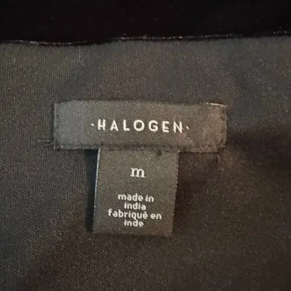 HALOGEN NWT $79 Velvet Pull On Pencil Skirt Size M or L - Picture 7 of 7